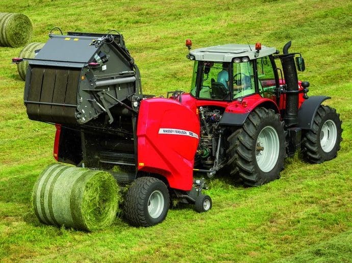 Massey Ferguson, Silage, Baler, Bale, Harvest, Hamilton Ross Group